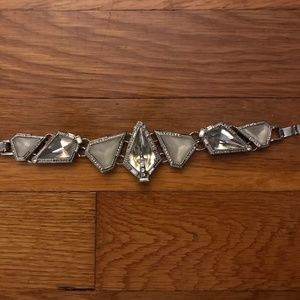 Glacial Edge Statement Bracelet